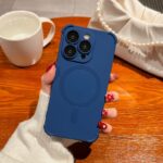 Liquid Silicone Wireless Magnetic Charging Bumper Phone Case