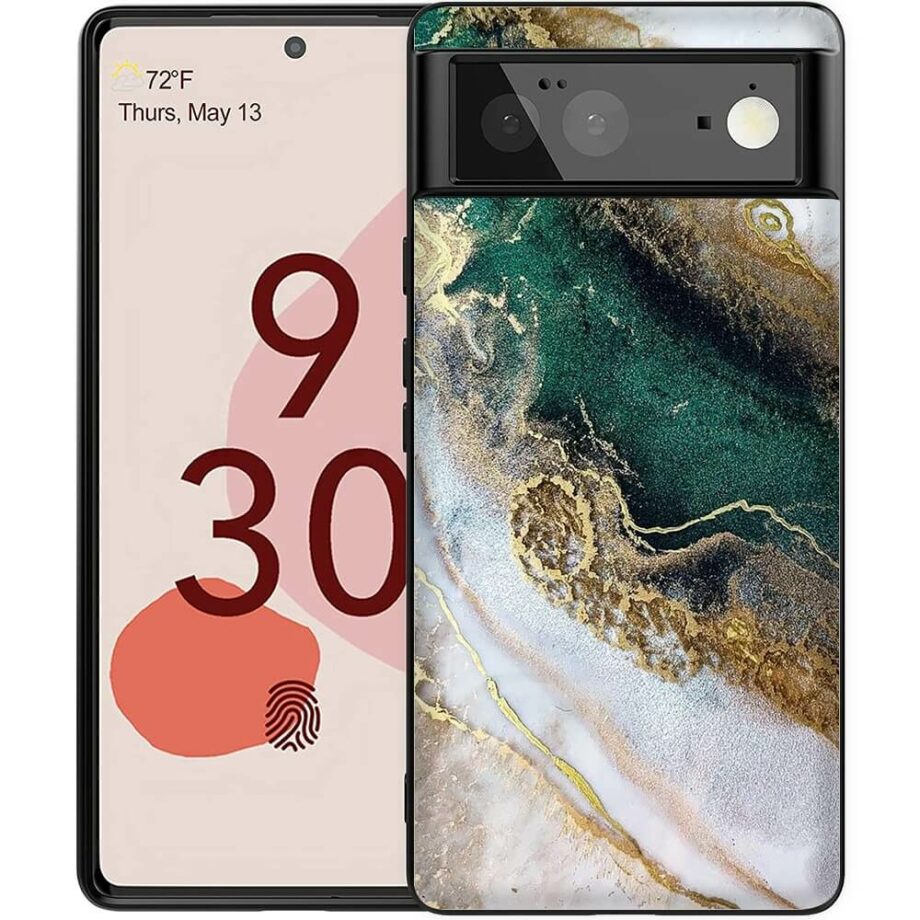 Marble and Karate Gold Google Pixel Case