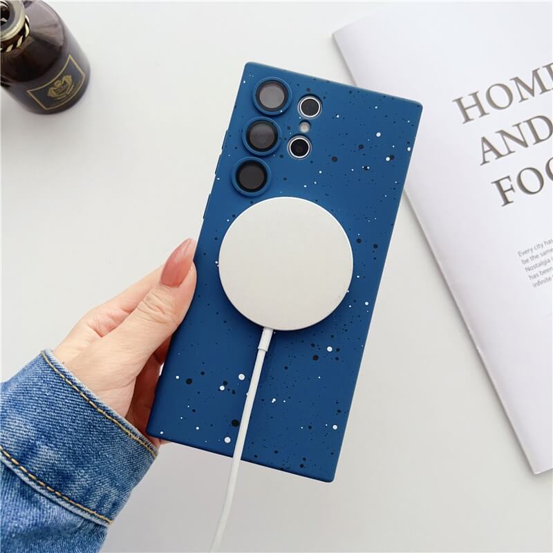 Starry Hollow Magnetic Wireless Charging Phone Case (1)