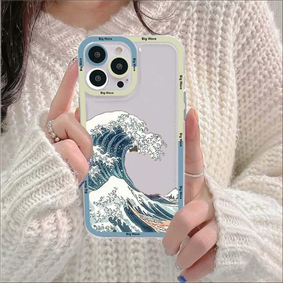 The Great Wave by Katsushika Hokusai iPhone Case