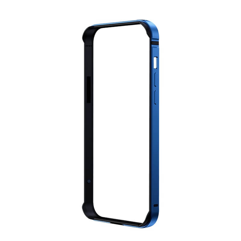 Dak Blue Metal Bumper Frame iPhone Case
