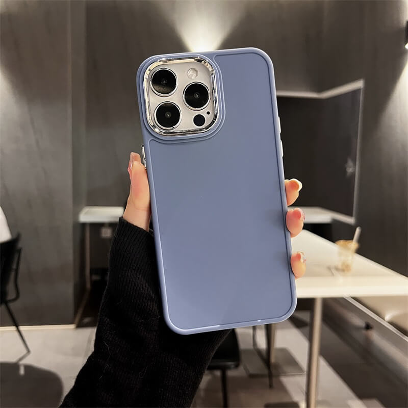 Dark Blue Shockproof Case for iPhone 15, 15 Pro, 15 Pro Max
