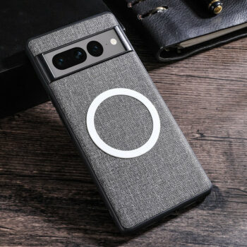 Fabric Magsafe Magnetic Wireless Charging Google Pixel Case