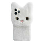 Soft 3D Cute Fluffy Cat iPhone Case