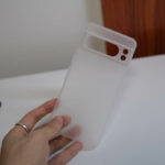White Slim Silicone Case For Google Pixel 8 Series