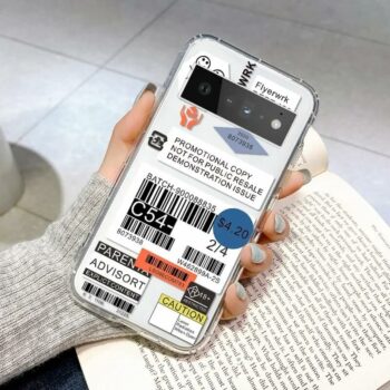 Bar Code Labels Google Pixel Case