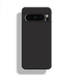 Black Liquid Silicone Case for Google Pixel