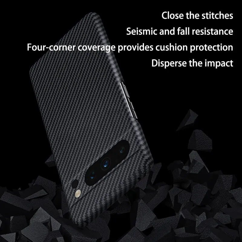 Carbon Fiber Phone Case for Google Pixel 8, and 8 Pro