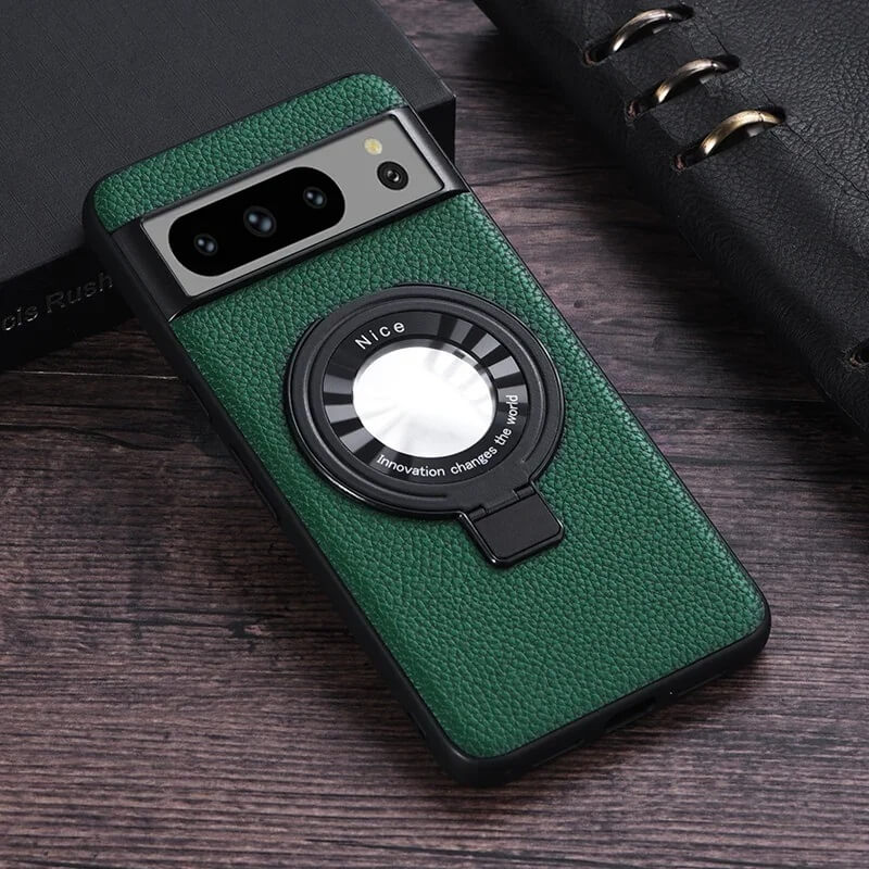 Durable Magnetic Pixel Case With Ring Stand