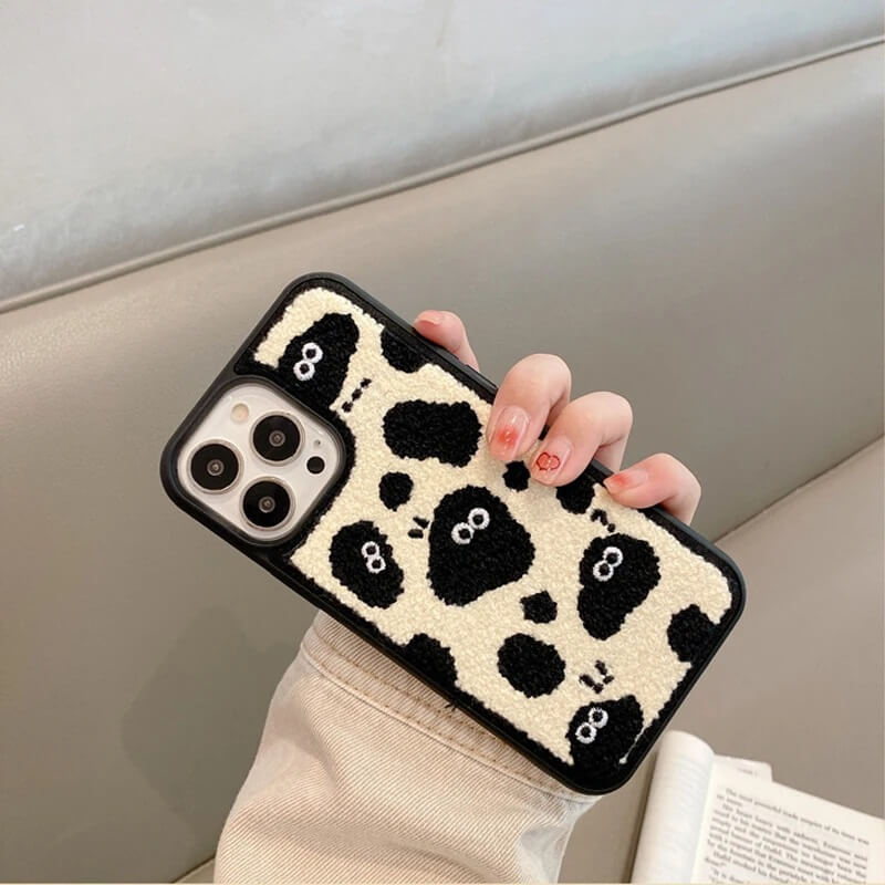 Ghost Felt Silicone iPhone Case