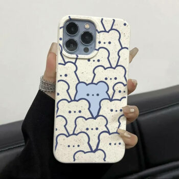 Hide and Seek Bear iPhone Case