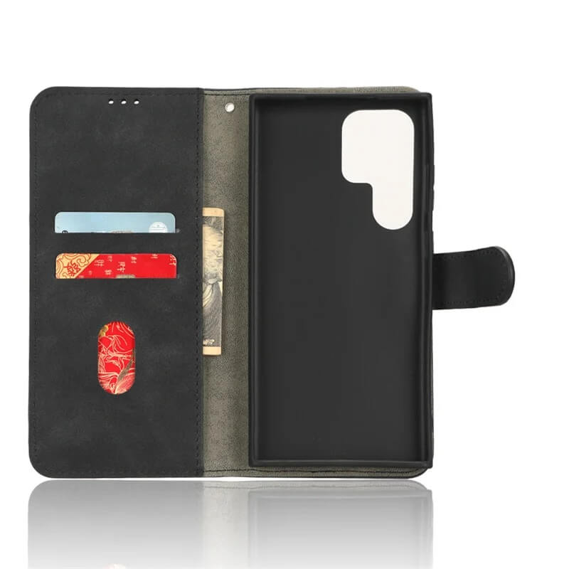 Leather Wallet Case With card Holder