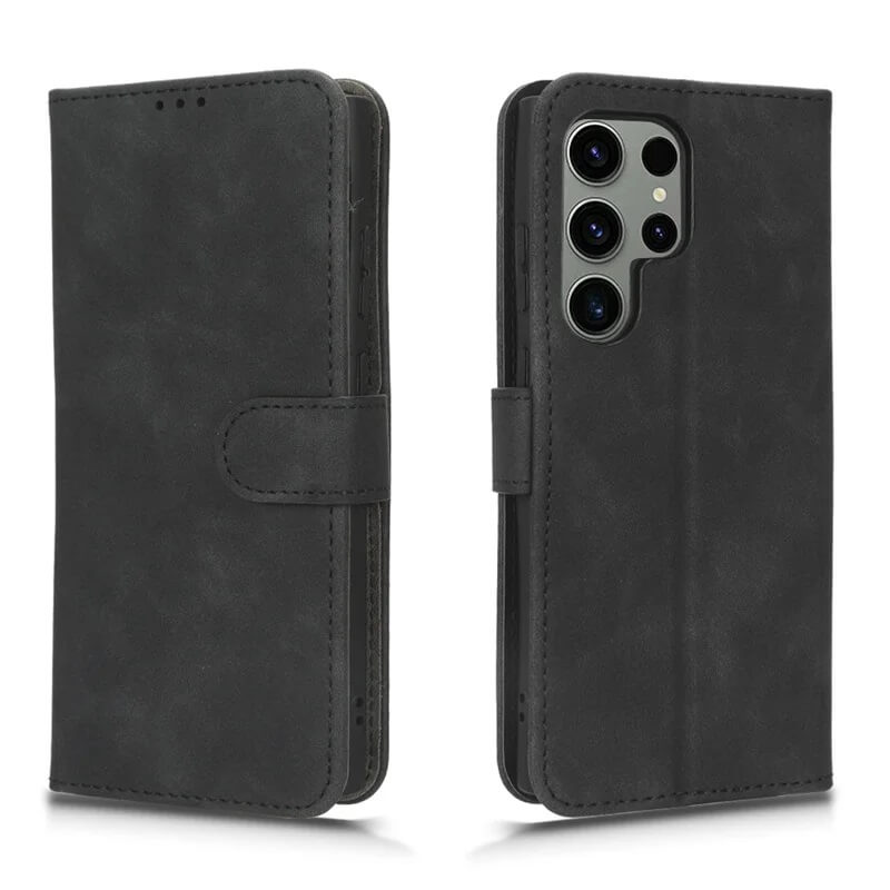 Leather Wallet Case for Samsung S24 Series