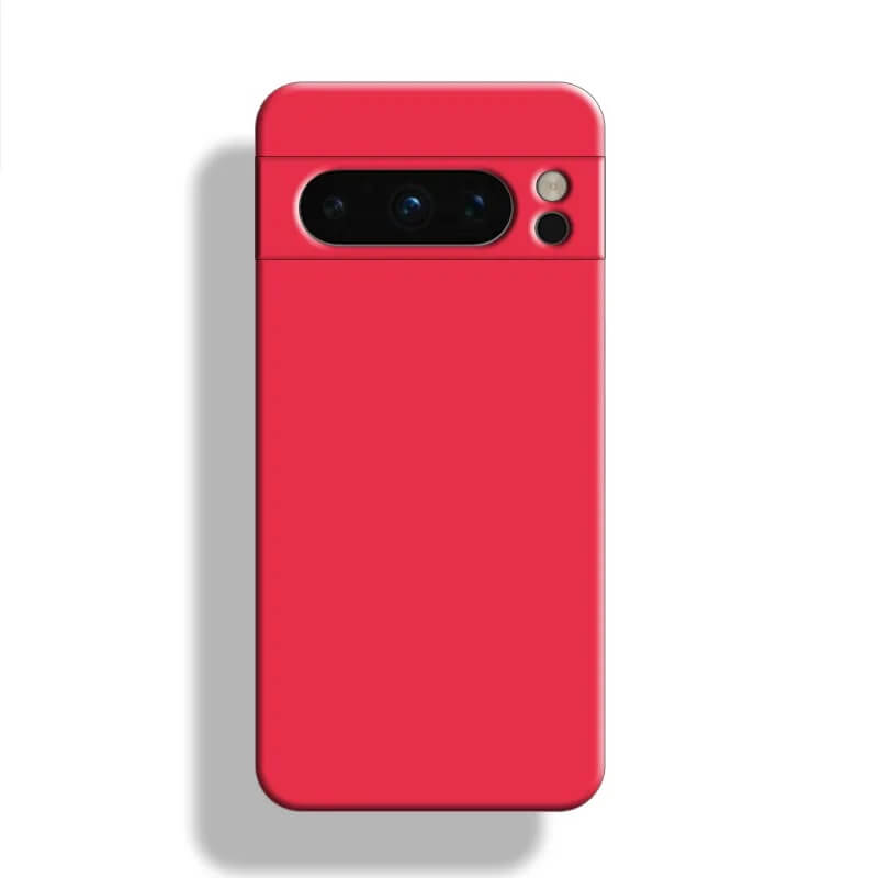 Liquid Silicone Case for Google Pixel 8, 8 Pro - Red