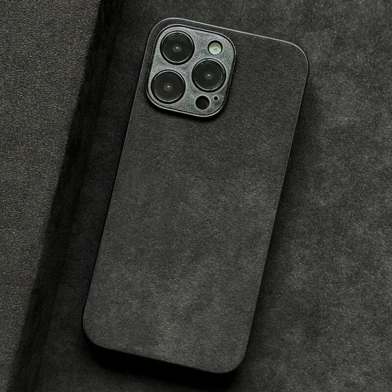 iPhone 12 / 12 Pro Alcantara Silicon Protective case