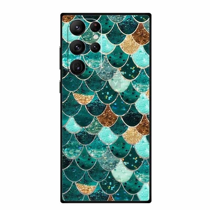 Mermaid Fish Scale Case for Galaxy S24 Series