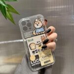 Shiba Inu Bakery Clear iPhone Case