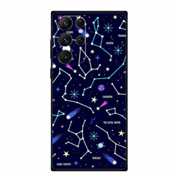 Star Map Zodiac Constellations Phone Case