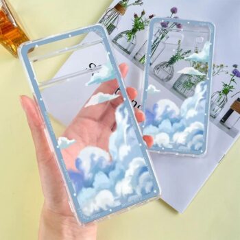 Transparent Cloud Google Pixel Case