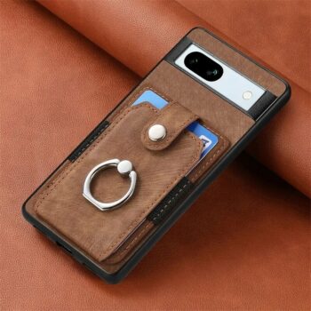 Wallet Leather Google Case with Card Holder for Pixel 8, 8 Pro