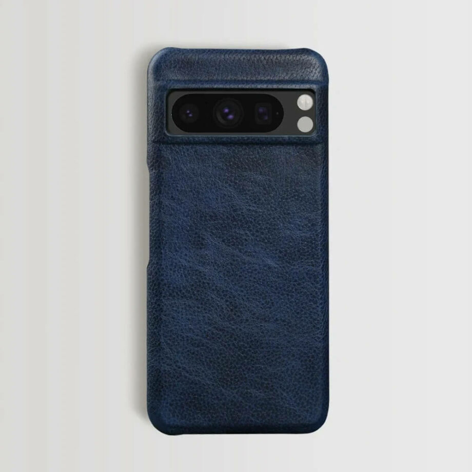 Blue Leather Google Case