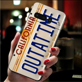 California Outatime License Plate Google Pixel Case