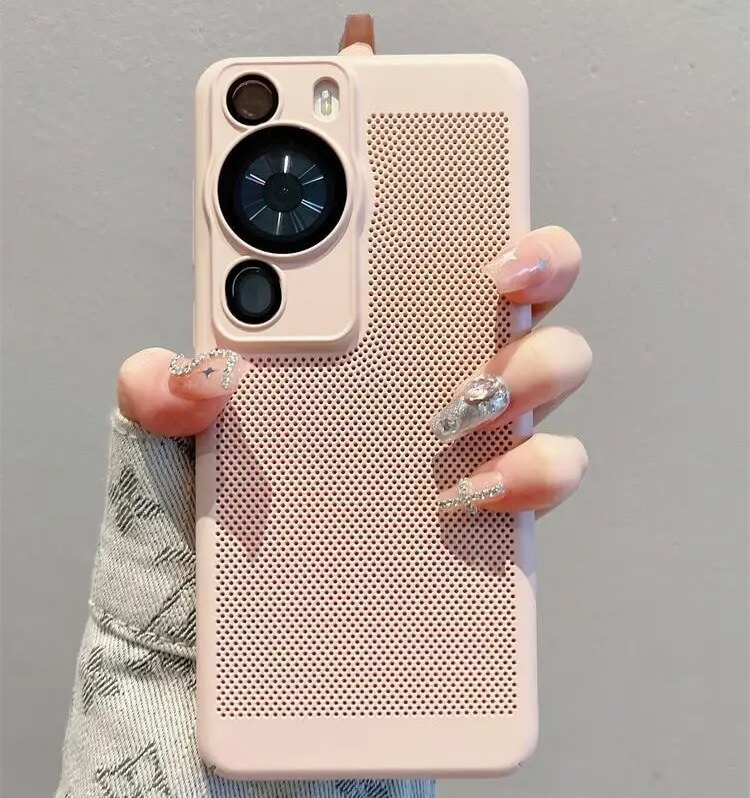 Pink Cooling huawei phone case