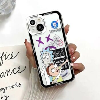 Rick and Morty Human Being Limited iPhone Case