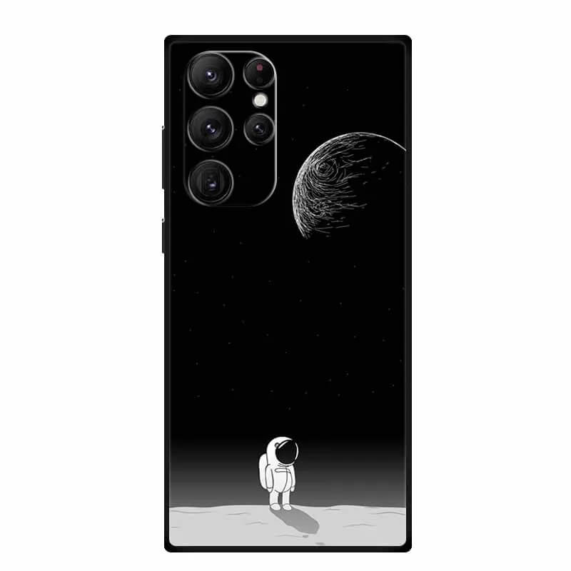 Astronaut Stands Alone Phone Case