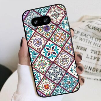 Ceramic Tiles Case for google pixel 7, 8 series