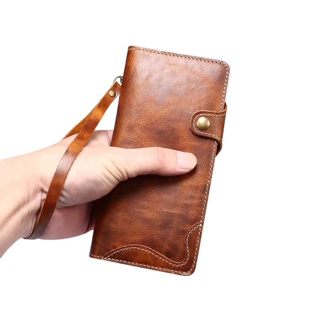 Genuine Leather Wallet Case with card holder