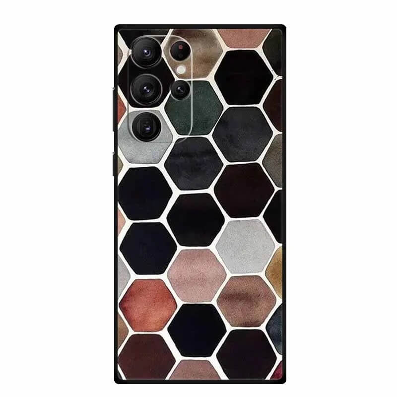 Pastel Hexagons Samsung Galaxy Case
