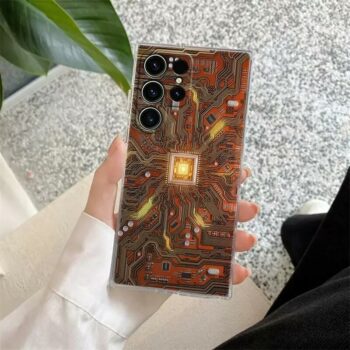 Circuit Board Samsung Phone Case