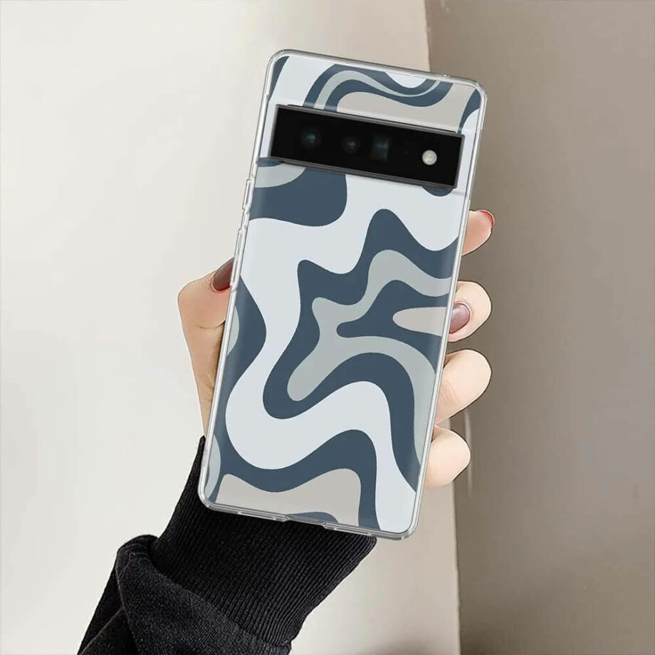 Liquid Swirl Abstract Pixel Case (3)