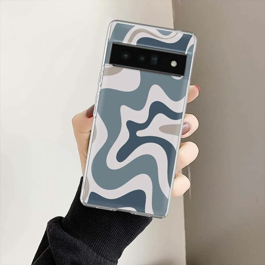 Liquid Swirl Retro Abstract Google Pixel Case