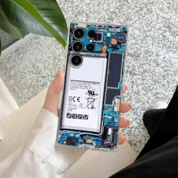 Motherboard Print Phone Case for Samsung Galaxy S24 Series