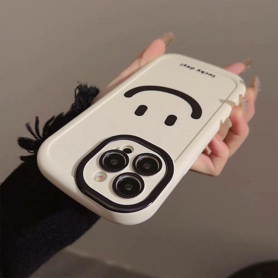 Big Smiley Face iPhone Case