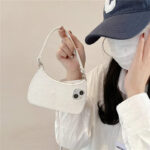 White handbag shaped iPhone case