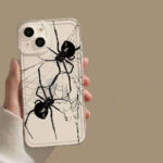 Cute Spider Couple iPhone Case