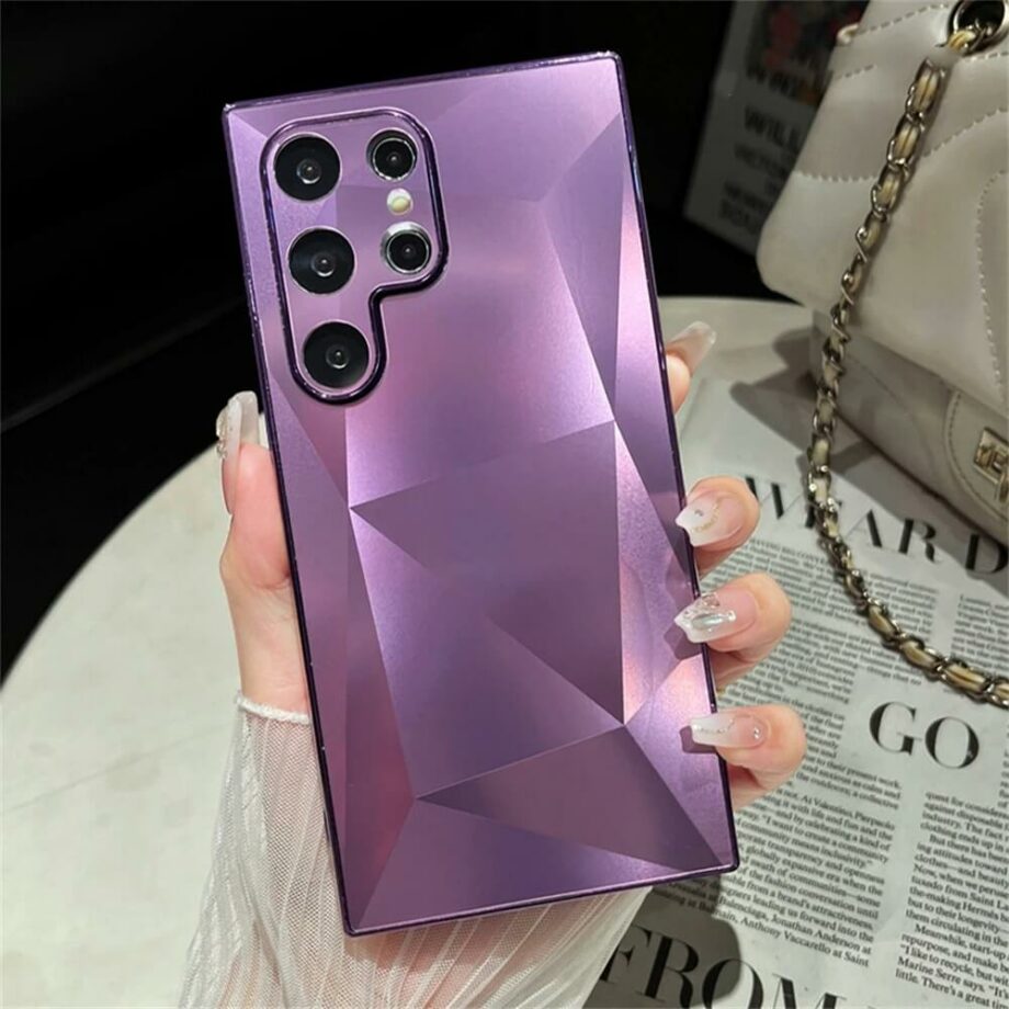 Luxury Purple Diamond S24 Ultra Case