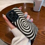 Optical Illusion Spiral Art Phone case