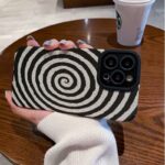 Optical Illusion Spiral iPhone case