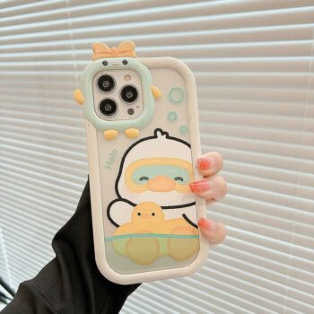 Cute Swimming Duck Phone Case
