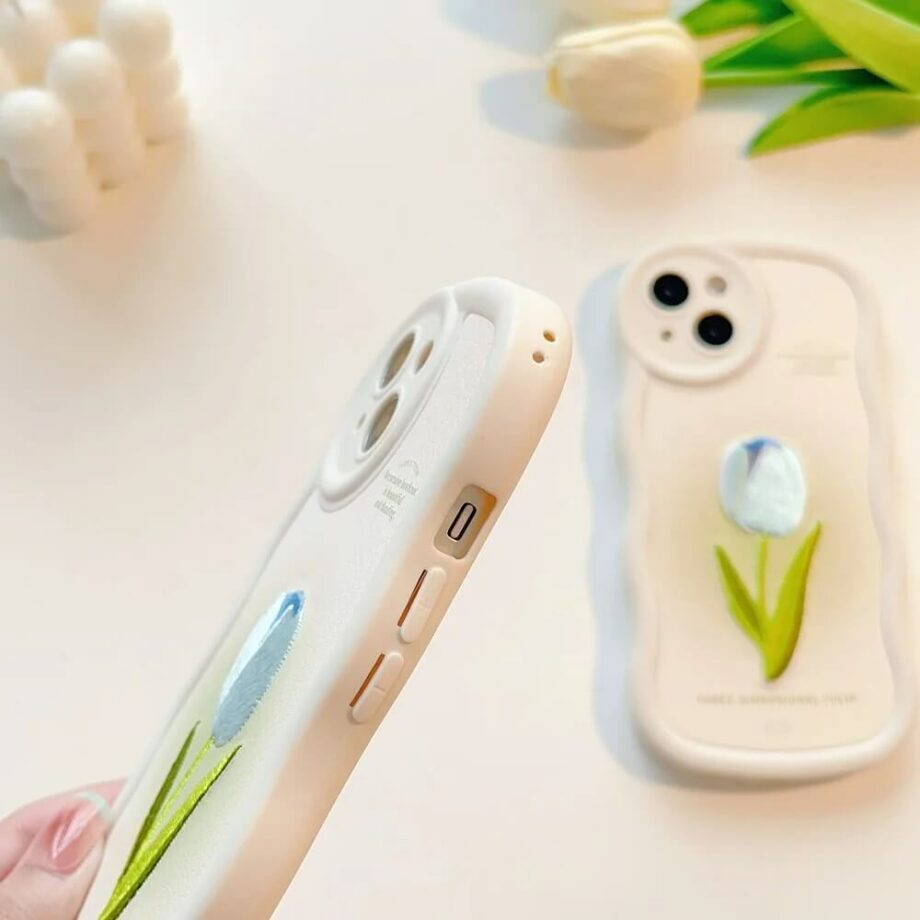 Embroidered Flower iPhone Case (1)