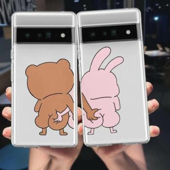 Matching Cute Couple Phone Case