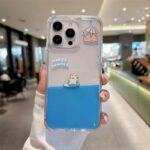 Surf Puppy Liquid Quicksand Phone Case