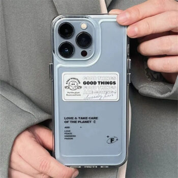 Good Things Quote iPhone Case
