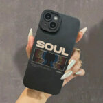 Portrait Soul Quotes Shockproof Phone Case