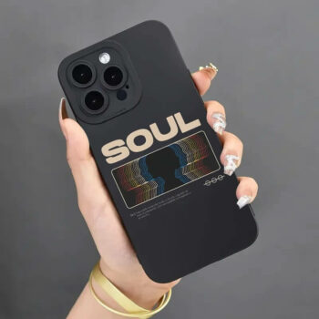 Portrait Soul Quotes Shockproof iPhone Case