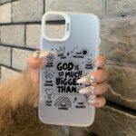 God is Much Better Than You Believe iPhone Case